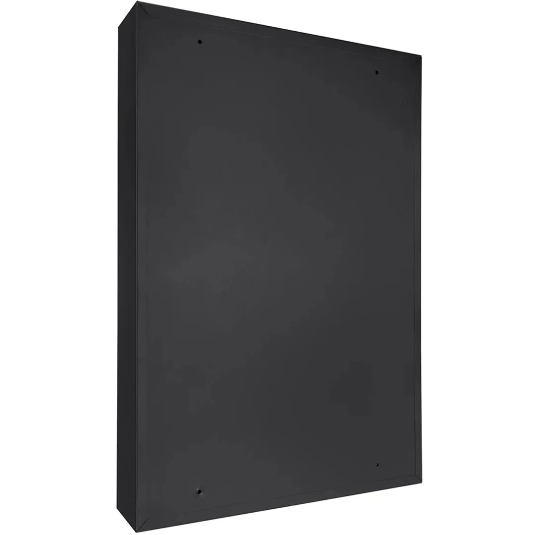 100 Capacity Adjustable Key Cabinet with Key Lock, Black | CB12964