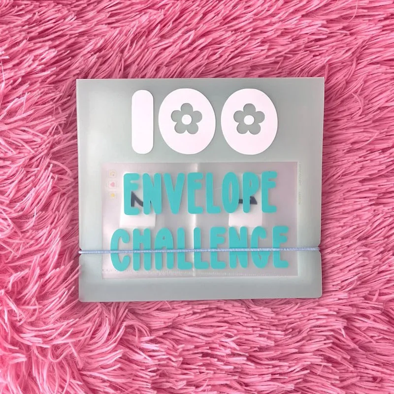 100 Envelope Cash Stuffing Savings Challenge Binder