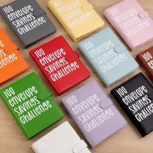 100 Envelope Challenge Binder - Money Saving Book