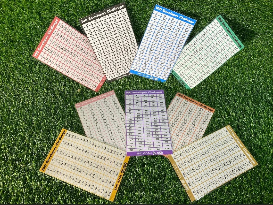100 Envelopes Challenge Box