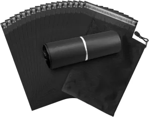 100 Pack Adult Diaper Disposal Bags,Black Disposable Incontinence Pad bags 9.84 x 13.78inches Adult Diapers Disposable Bags with Storage Bag for Adult Diapers,Incontinence Underwear
