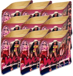 100pcs Self Sealing Bags 5.3 x 3.5 Inches JKIOO Sexy Bikini Girl Design Eco-Friendly, Reusable, Moisture Proof U-Shaped Tear Notch Ideal for Candy, Biscuits, Party Favors, Small Business Packaging