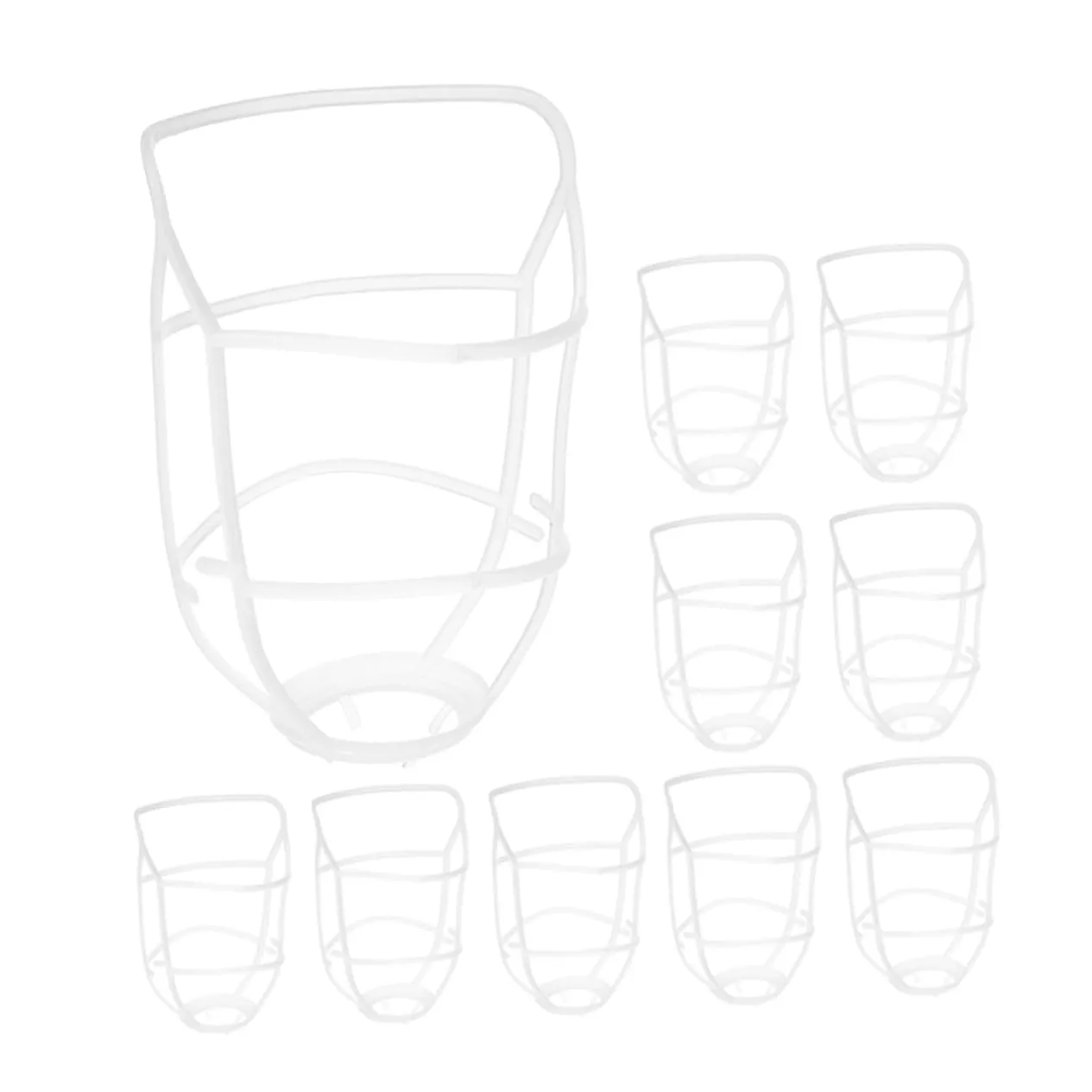 10Pcs Storage Bottle Covers for Infusion Bottles Reusable Infusion Mesh Bag Bottle Caps for Saline Holders Hanging Nets for Hospital Use