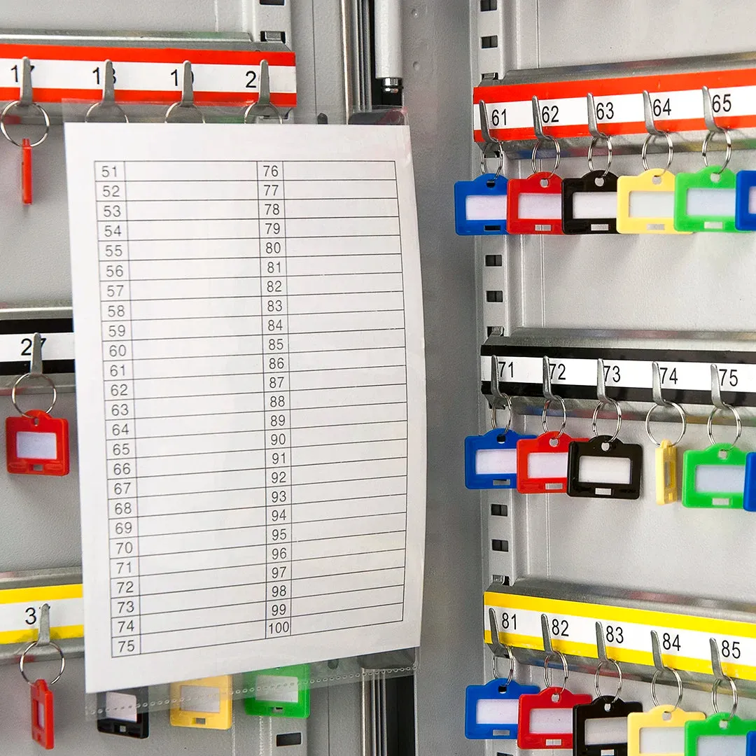 1170 Capacity Adjustable Key Cabinet with Key Lock | CB12960