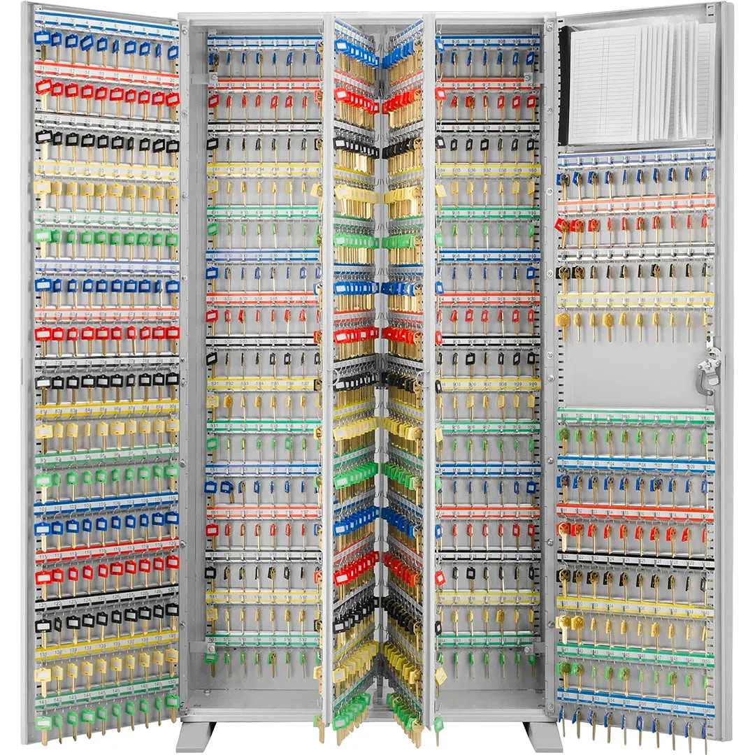 1170 Capacity Adjustable Key Cabinet with Key Lock | CB12960