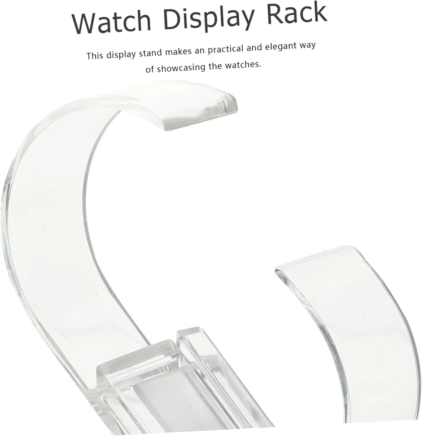 12pcs Watch Holder and Bracelet Display Stand Elegant Organizer for Watches and Jewelry for Dressers and Retail Spaces