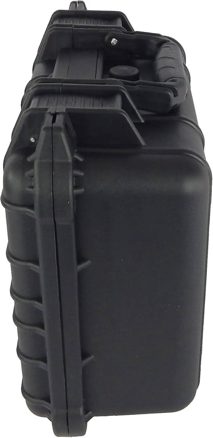 13 inch Smell Odor Block Airtight Carry Case with Impact Absorbing Protective Customizable Foam