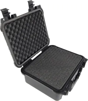 13 inch Smell Odor Block Airtight Carry Case with Impact Absorbing Protective Customizable Foam