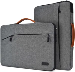14 Inch Laptop Sleeve Case for HP 14 Laptop/HP Pavilion 14 / EliteBook, Lenovo ideaPad 14, ASUS Vivobook 14, Dell Inspiron 14, 14-in Computer Travel Bag -SpaceGrey