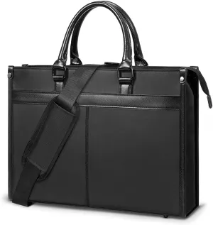 15.6 Inch Laptop Bag Large Business Briefcase for Men Women Travel Notebook for Case Shoulder Bag