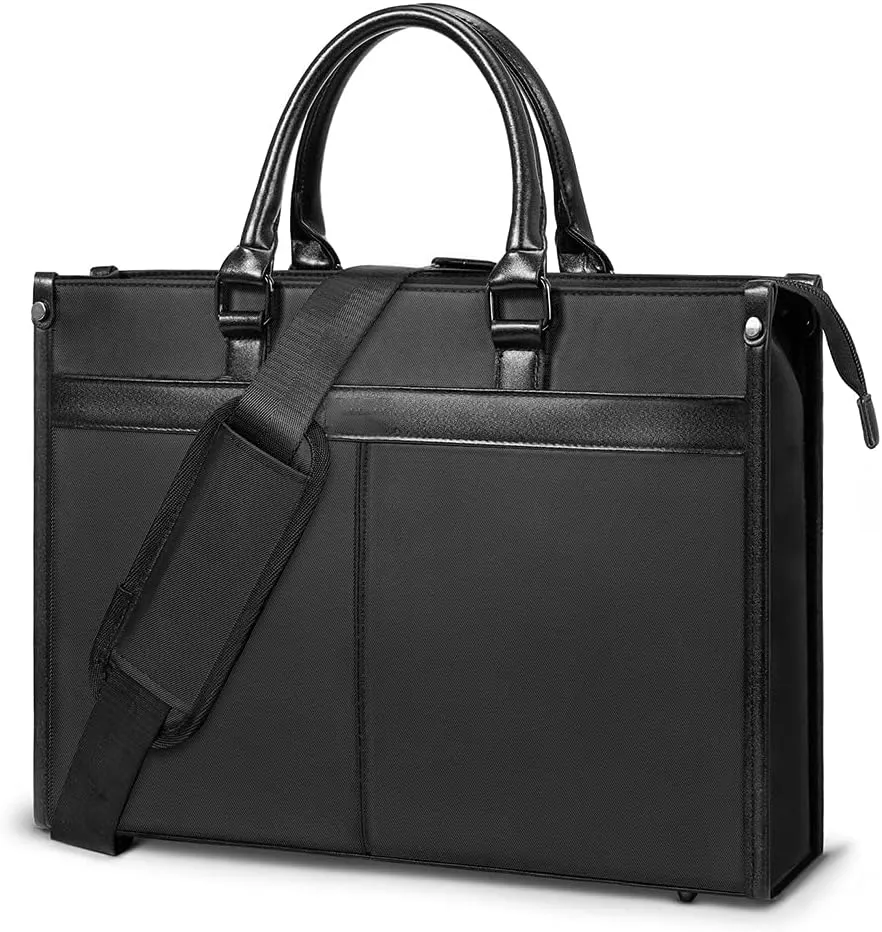 15.6 Inch Laptop Bag Large Business Briefcase for Men Women Travel Notebook for Case Shoulder Bag