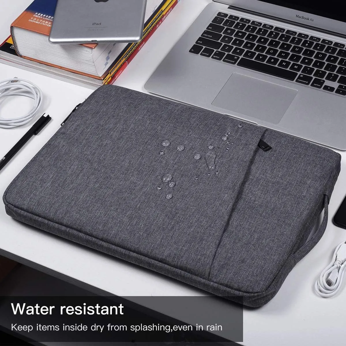 17 17.3 Inch Waterproof Laptop Case with Handle for HP ENVY 17 17t/Pavilion 17, Acer Predator 17/Aspire 17.3, Dell Inspiron 17, Lenovo, LG, MSI GS75 GL75, 17.3 inch Laptop Carrying Bag