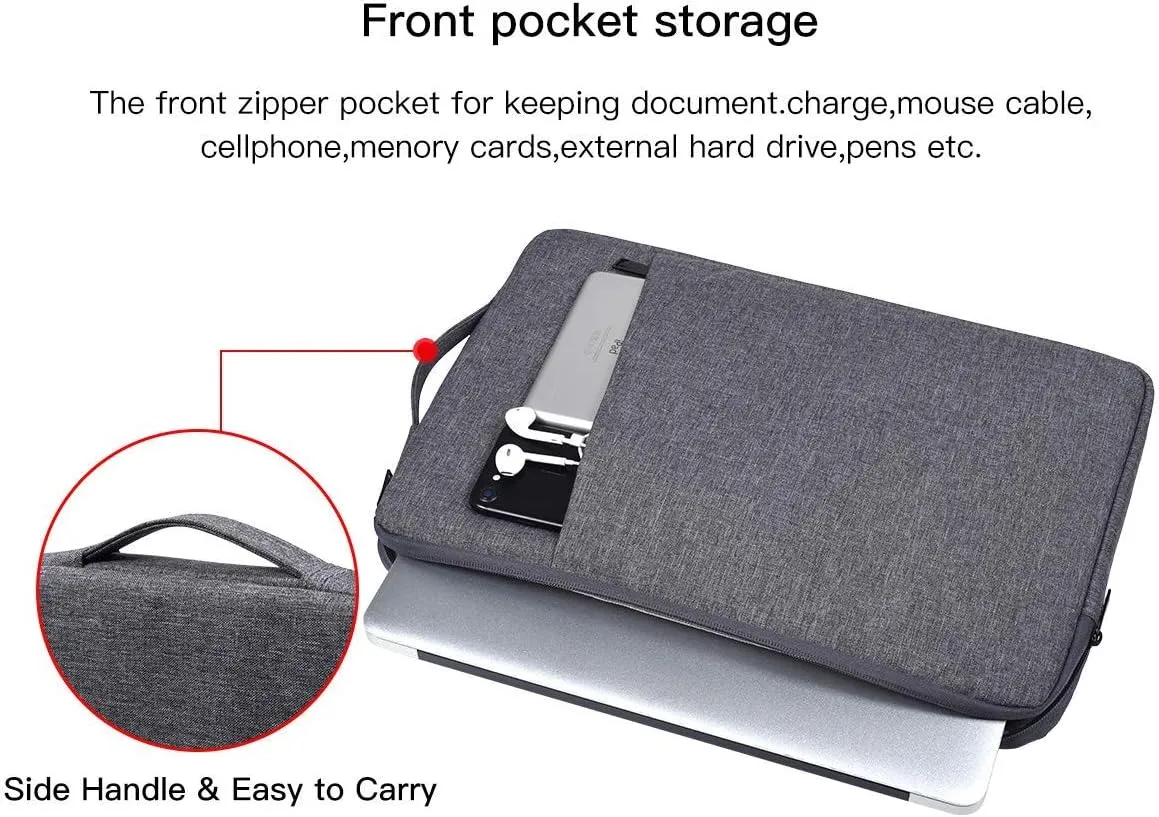 17 17.3 Inch Waterproof Laptop Case with Handle for HP ENVY 17 17t/Pavilion 17, Acer Predator 17/Aspire 17.3, Dell Inspiron 17, Lenovo, LG, MSI GS75 GL75, 17.3 inch Laptop Carrying Bag