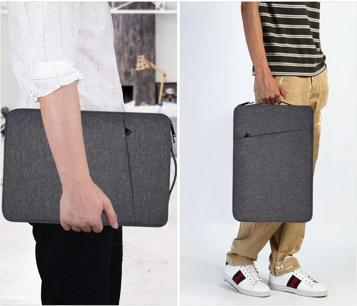 17 17.3 Inch Waterproof Laptop Case with Handle for HP ENVY 17 17t/Pavilion 17, Acer Predator 17/Aspire 17.3, Dell Inspiron 17, Lenovo, LG, MSI GS75 GL75, 17.3 inch Laptop Carrying Bag