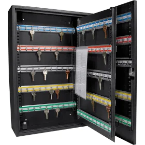 200 Capacity Adjustable Key Cabinet with Key Lock | AX11824