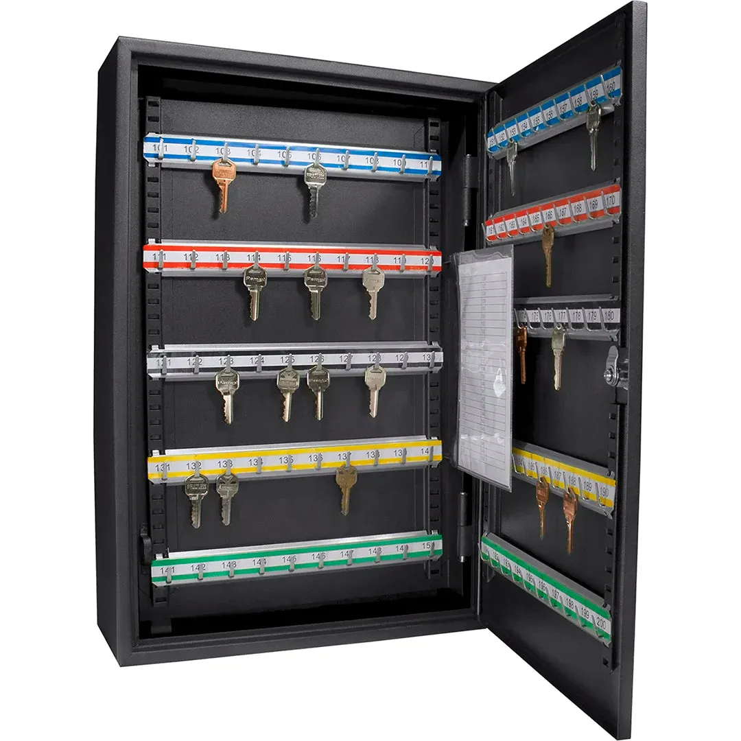 200 Capacity Adjustable Key Cabinet with Key Lock | AX11824