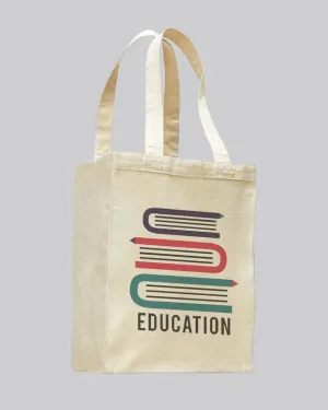 24 Full Gusset Customized Canvas Tote Bags