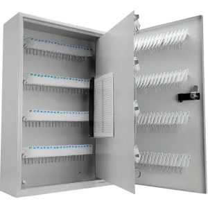 240 Capacity Fixed Position Key Cabinet with Combination & Key Lock, White Tags | CB13600