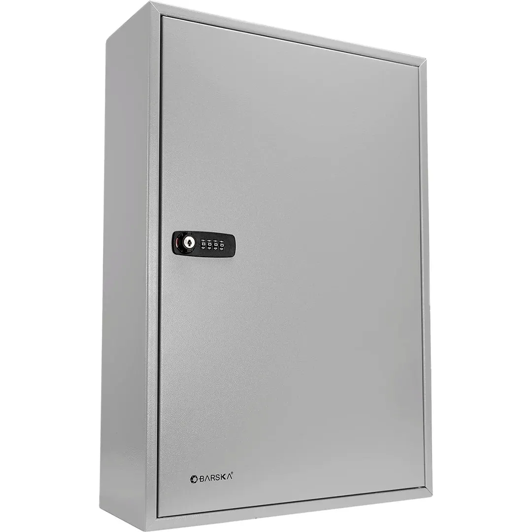 240 Capacity Fixed Position Key Cabinet with Combination & Key Lock, White Tags | CB13600