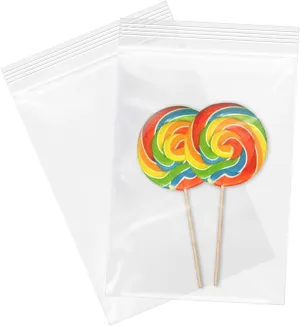 4" x 6"(1000 Count) Small Zip Bags - 2 Mil Clear Plastic Reclosable Zipper Bags for Photo, Jewelry, Bakery, Treats, Party Favors