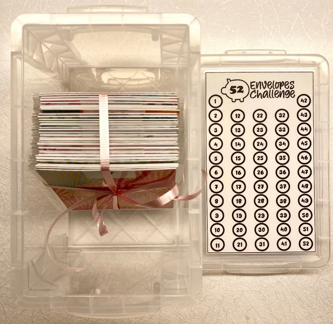 52 Envelopes Challenge Box
