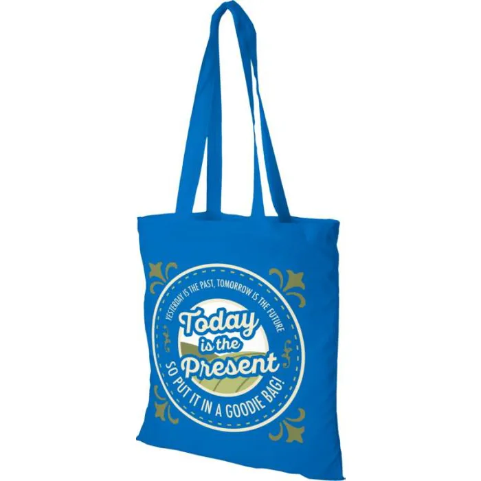 5oz Coloured Cotton Tote Bag