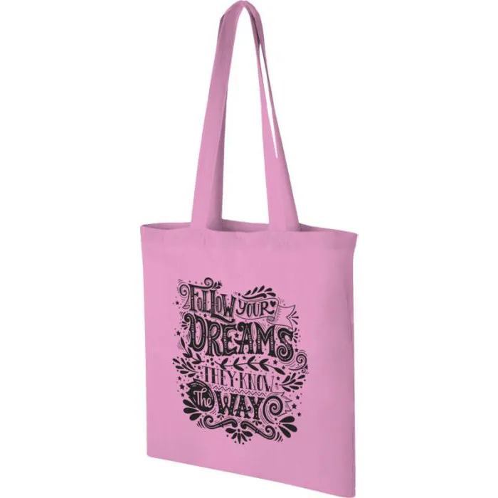 5oz Coloured Cotton Tote Bag