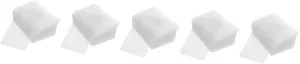 5sets Protective Trading Cards Sleeves Portable Card Holders for Game Business Simple Style () 30pcs*5