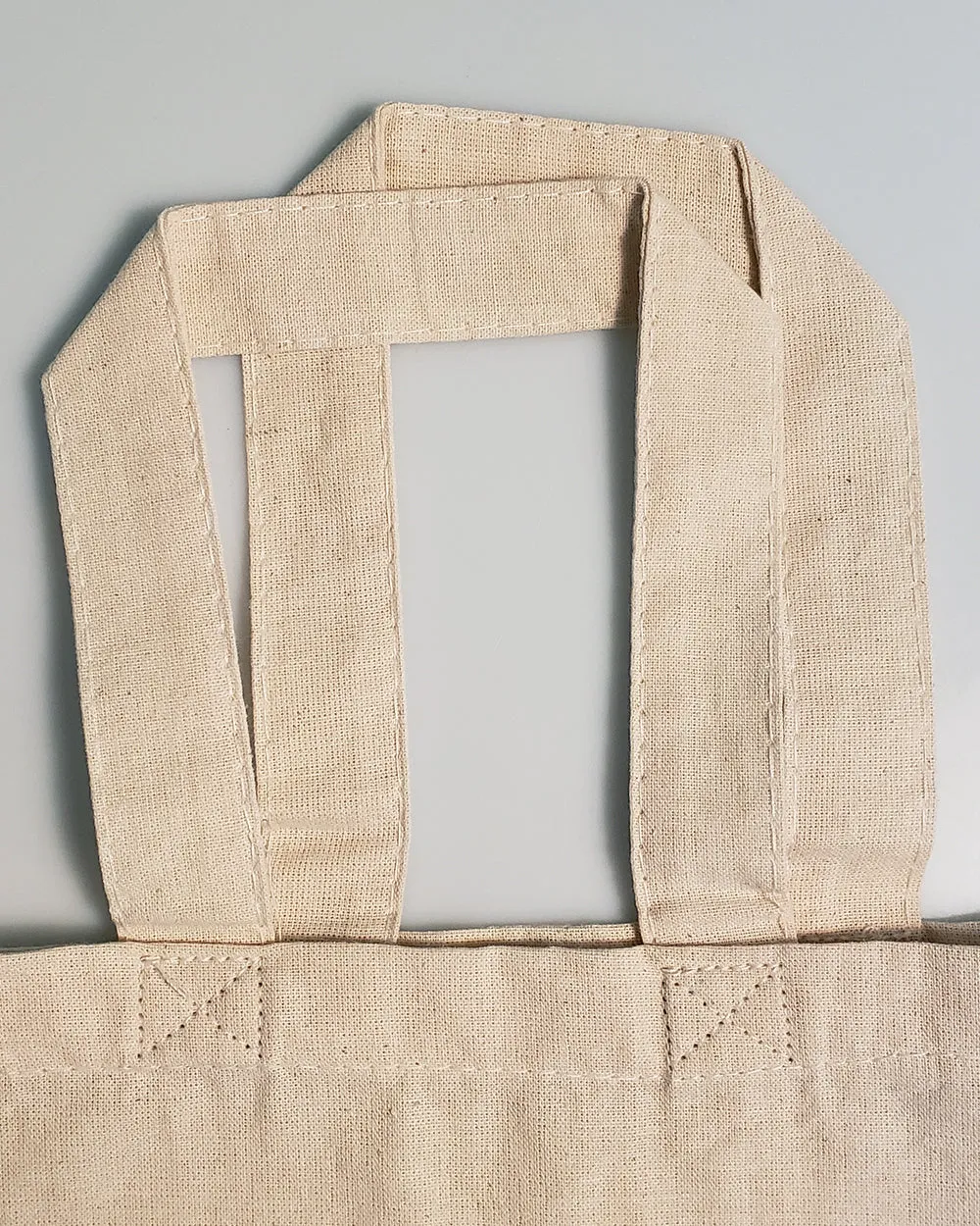 600 ct Mini Cotton 8 in Tote Bag / Favor Gift Bags - By Case