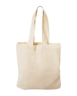 600 ct Mini Cotton 8 in Tote Bag / Favor Gift Bags - By Case