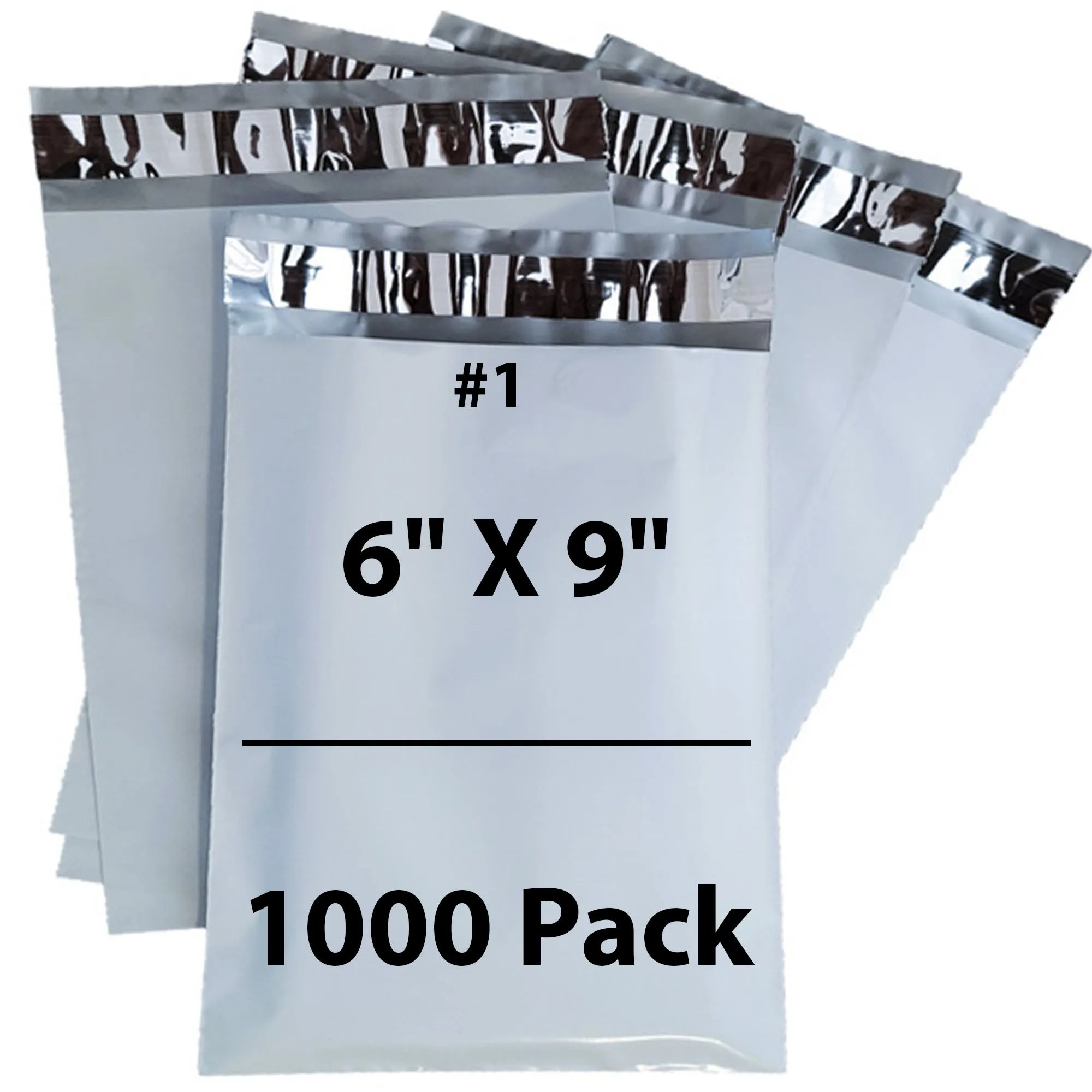 6X9 Inches Poly Mailers LDPE #1 Shipping Envelopes
