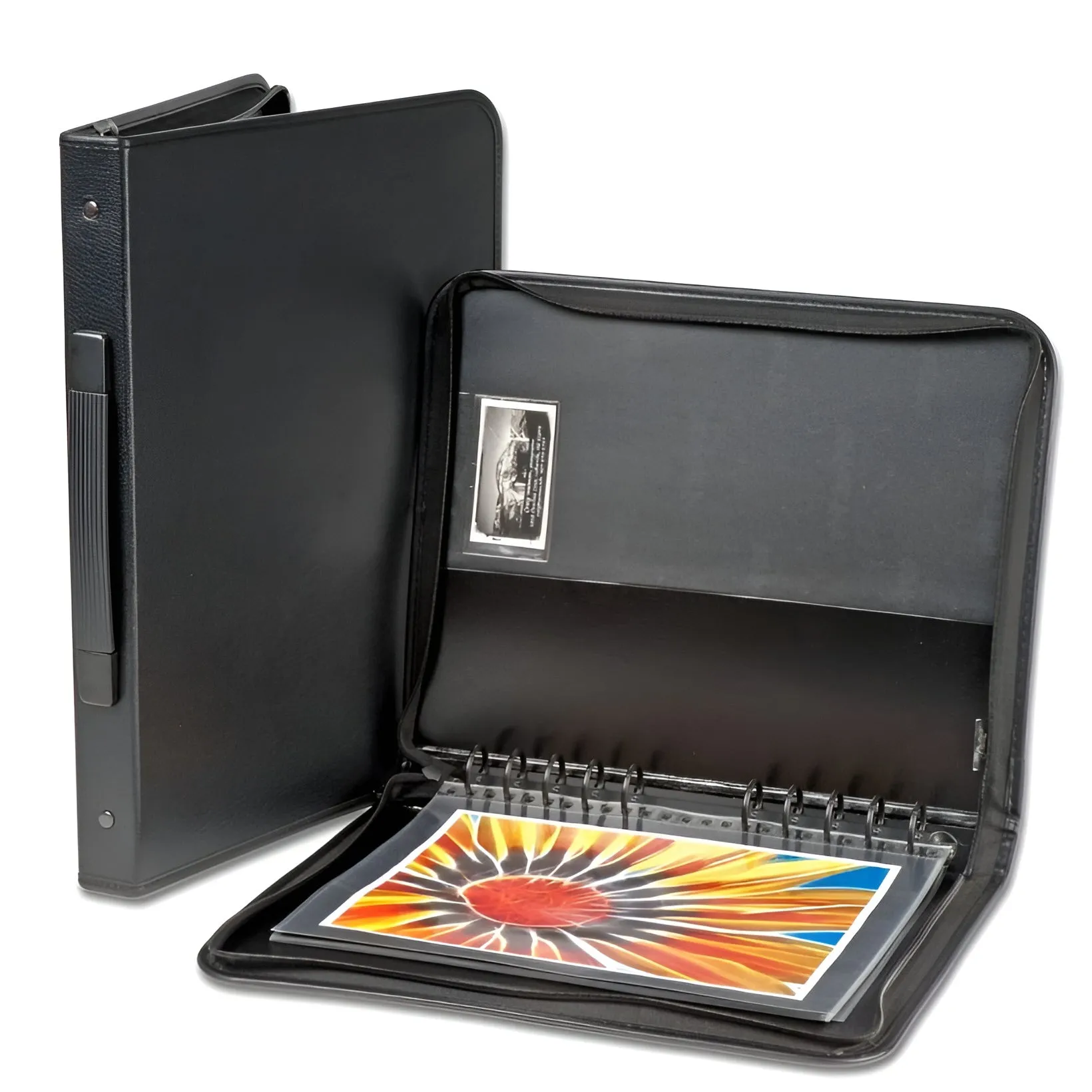 9.5"x12.5" Professional Model Portfolio Book - Modeling Photography Portfolio Case