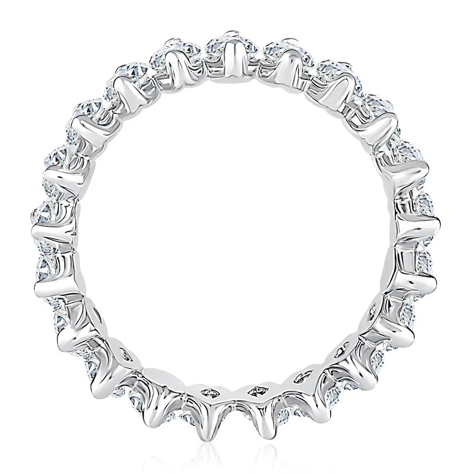 A. Jaffe Marquise Diamond Eternity Ring in White Gold