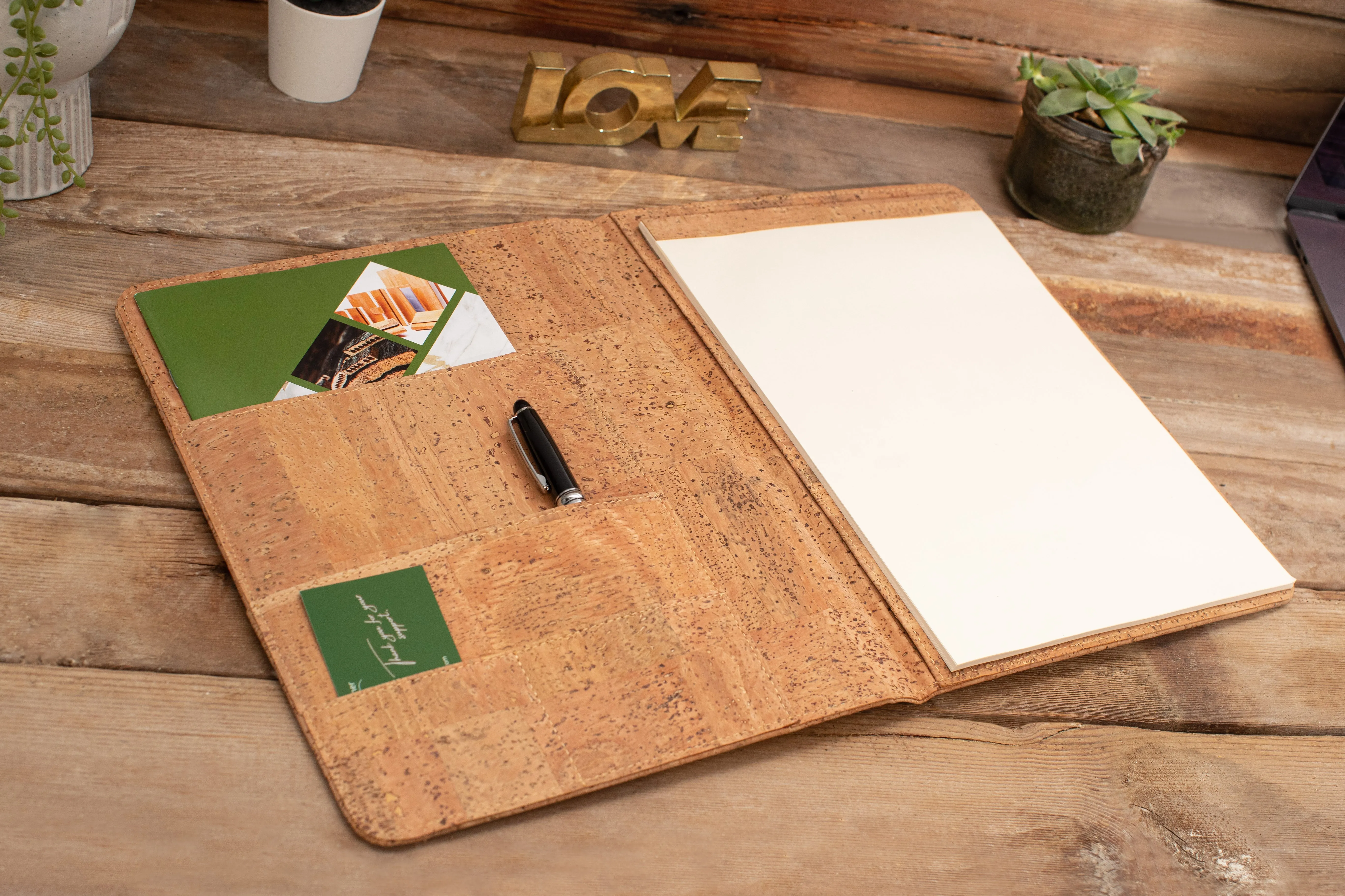 A5 Cork Padfolio