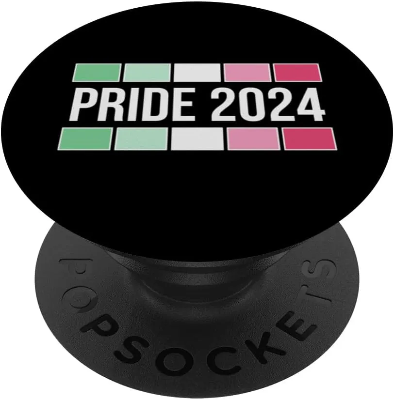 Abrosexual Pride 2024 LGBT Abro Pride March LGBTQ Parade PopSockets Standard PopGrip