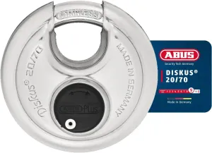 Abus 20/70mm Diskus Plus Padlock
