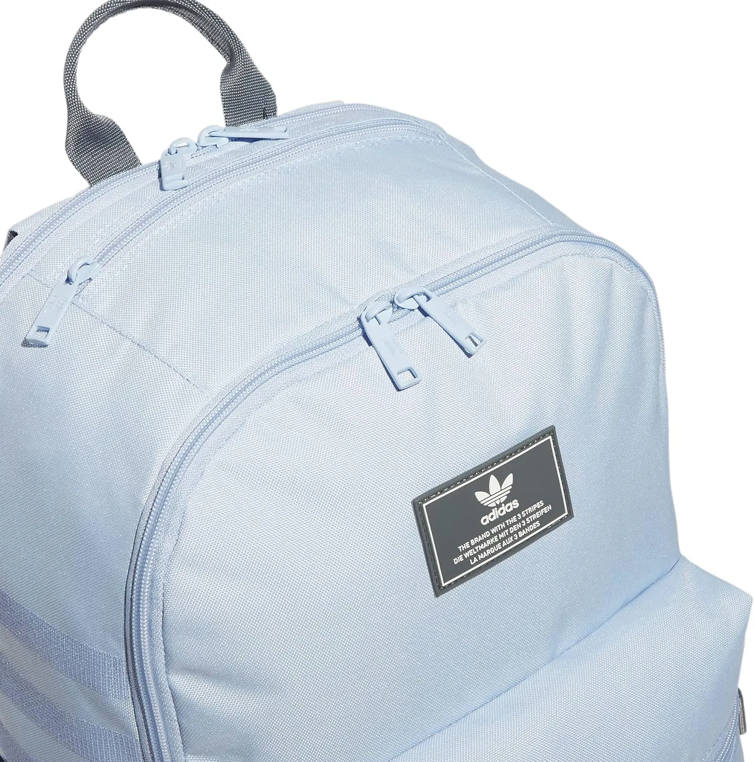 adidas Originals National 3.0 Backpack, Blue Dawn/Onix Grey, One Size