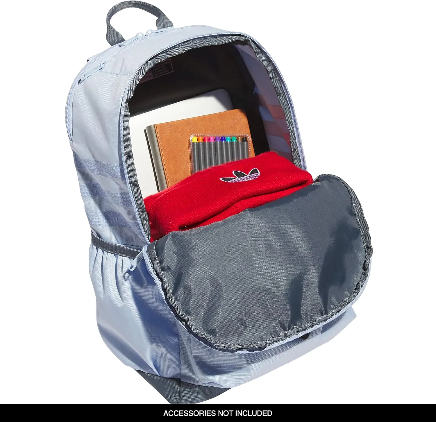 adidas Originals National 3.0 Backpack, Blue Dawn/Onix Grey, One Size