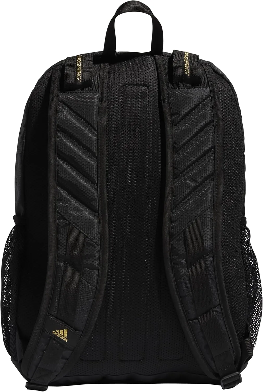 adidas Prime 6 Backpack, Black/Gold Metallic, One Size