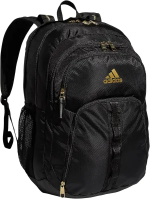 adidas Prime 6 Backpack, Black/Gold Metallic, One Size