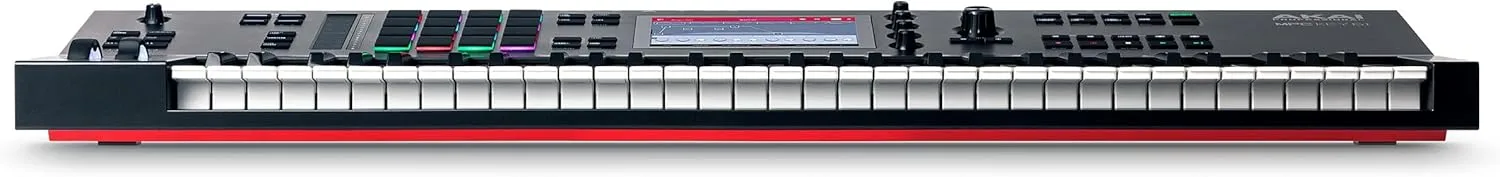 Akai Professional MPC Key 61 - Standalone Music Production Synthesizer Keyboard with Touch Screen, 16 Drum Pads, 20  Sound Engines, Semi Weighted Keys, and Native Instruments Integration