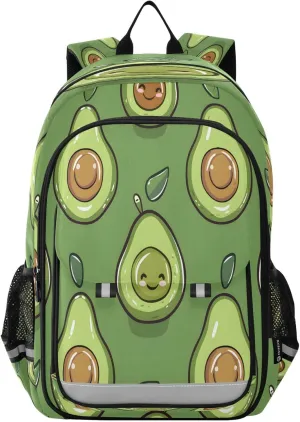ALAZA Avocado School Backpacks Travel Laptop Bag Kids Bookbag for Girls Boys Teens Women Men55