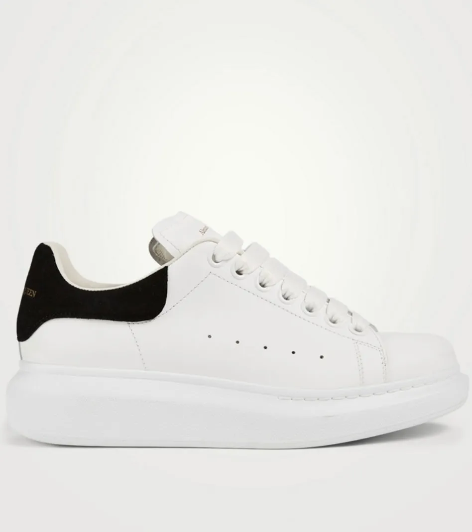 ALEXANDER MCQUEEN oversized leather sneakers