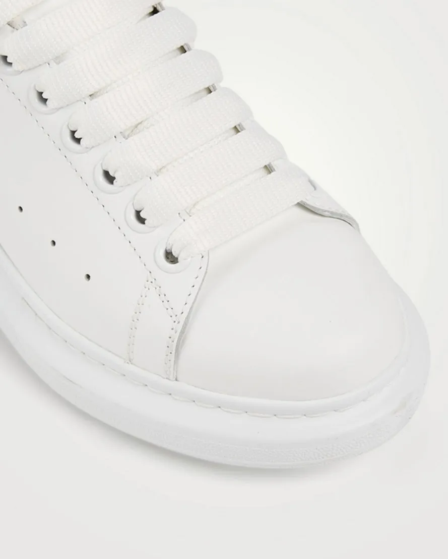 ALEXANDER MCQUEEN oversized leather sneakers