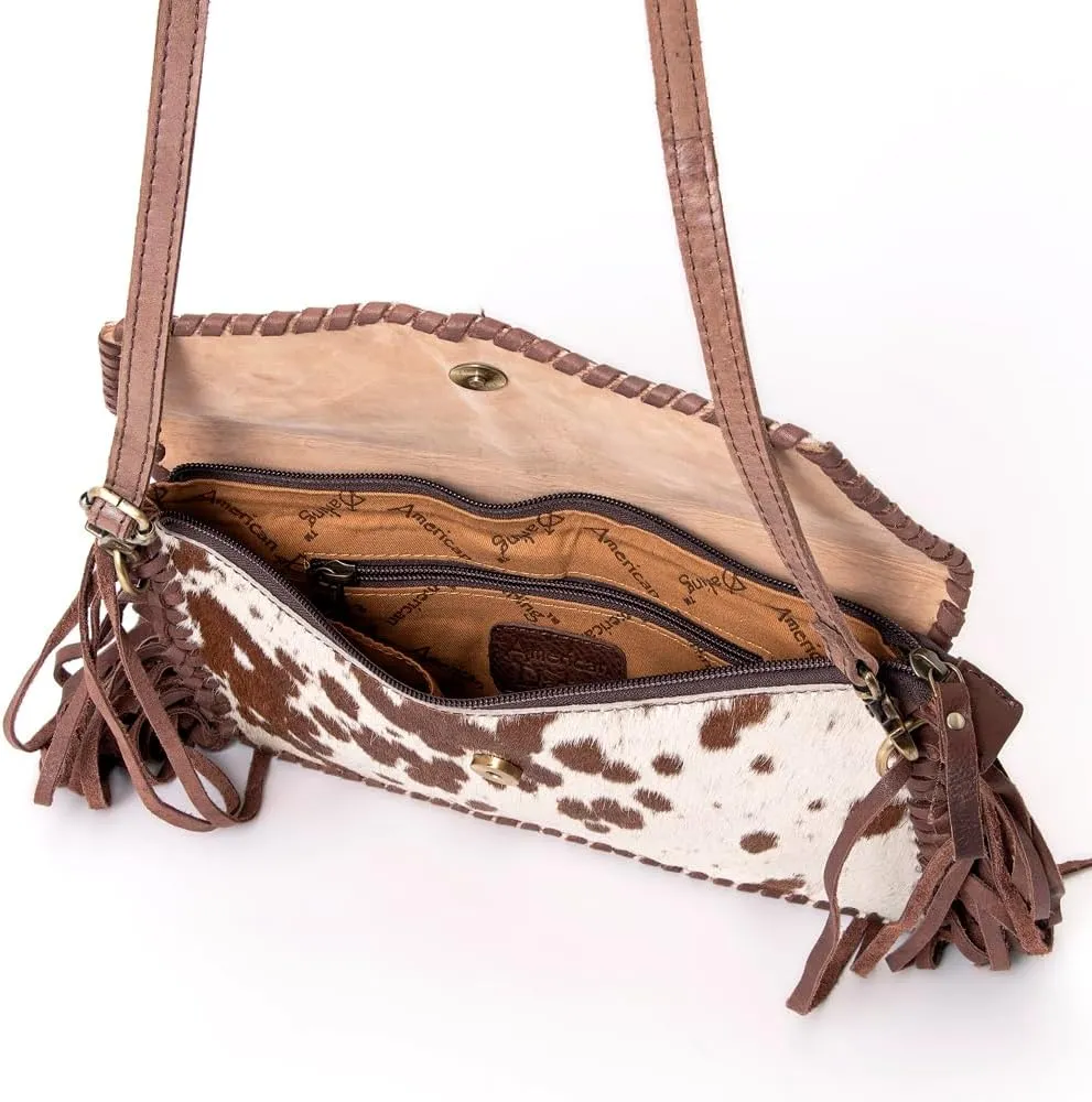 American Darling Tote Hair-On Genuine Leather Women Bag Western Handbag Purse