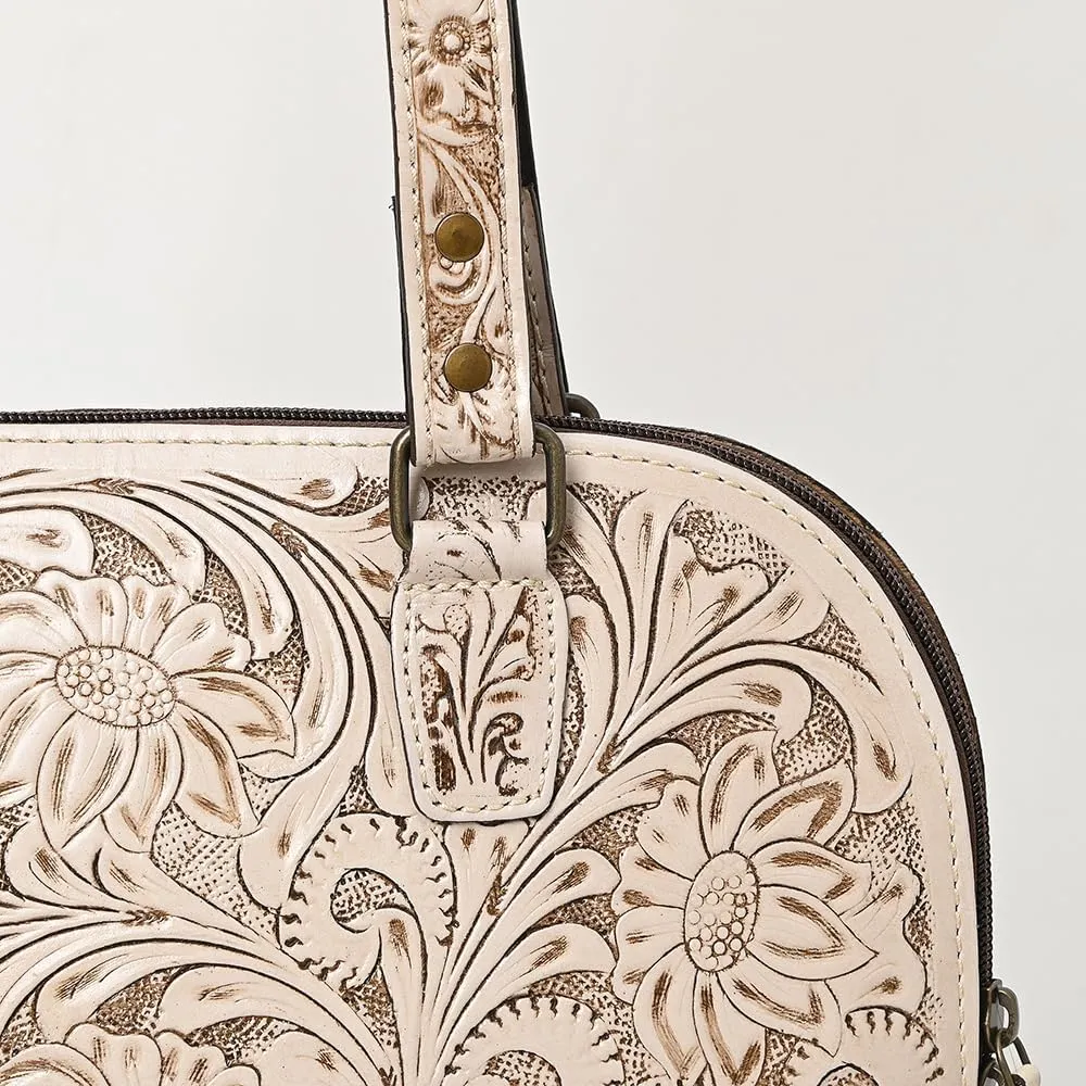American Darling Tote Hand Tooled Genuine Leather Women Bag Western Handbag Purse