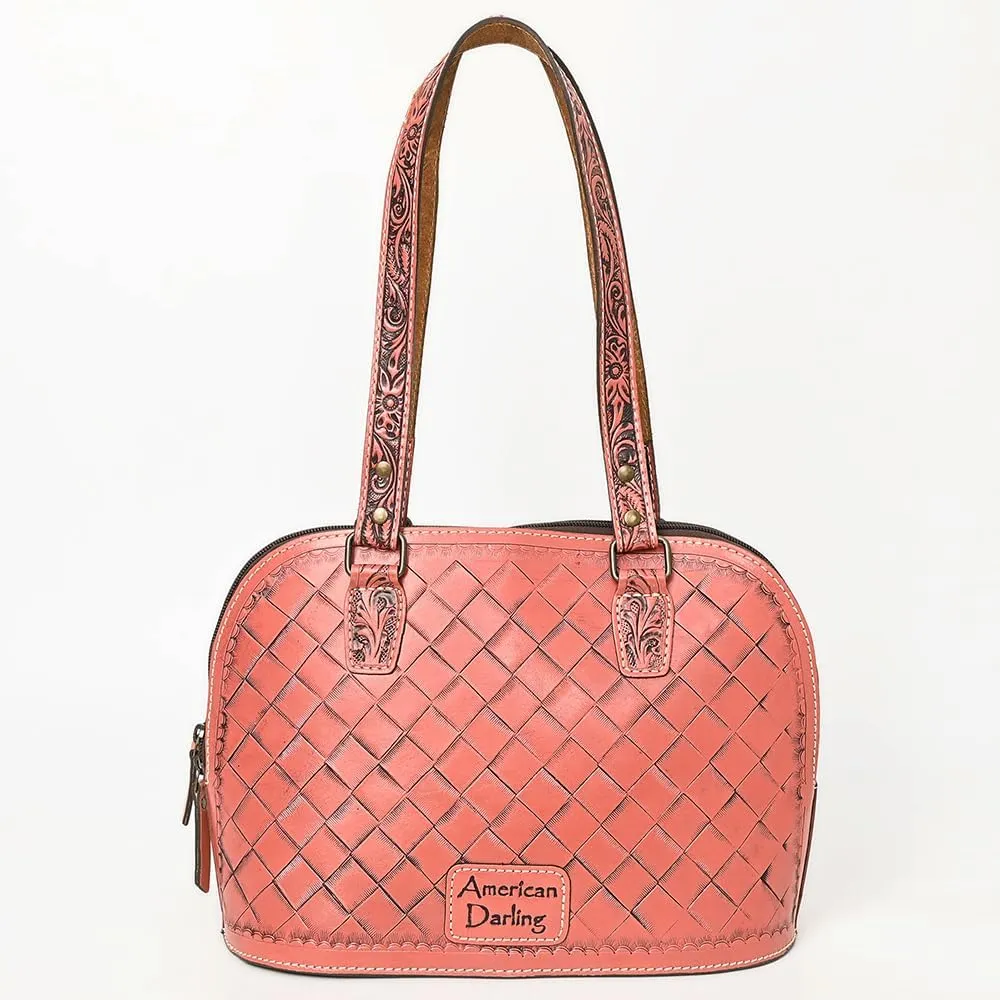American Darling Tote Hand Tooled Genuine Leather Women Bag Western Handbag Purse