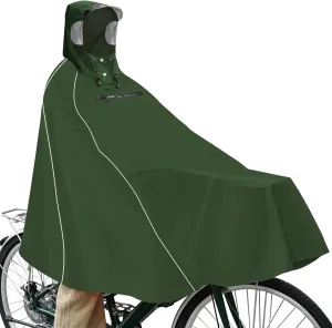 Andake Hooded Rain Poncho for Adults Waterproof Lightweight Raincoat for Men & Women Reusable Rain Ponchos for Cycling