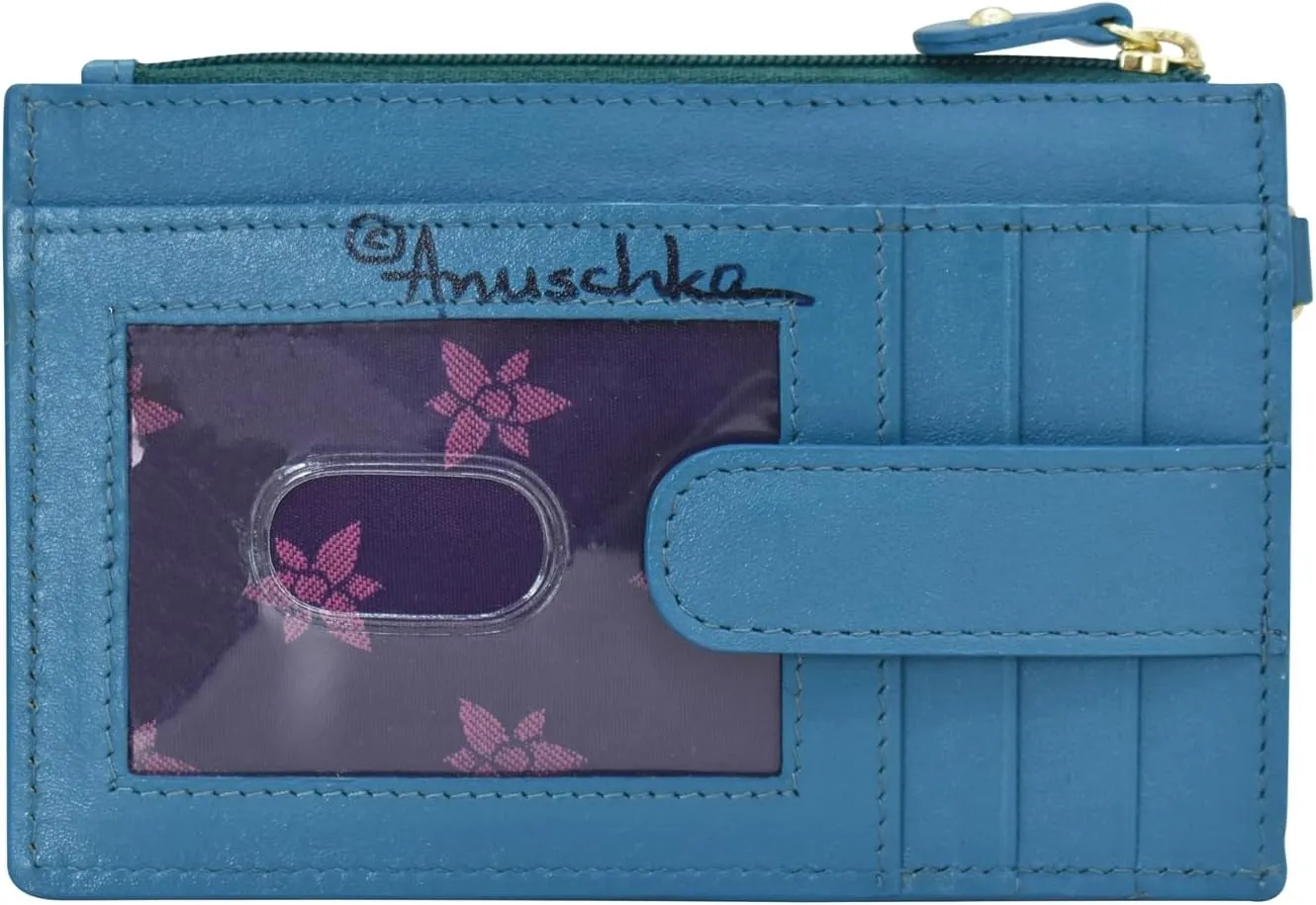 Anuschka Card Holder with Wristlet-1180