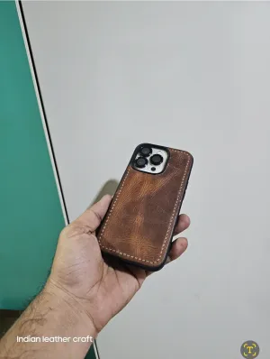 Apple iPhone leather case